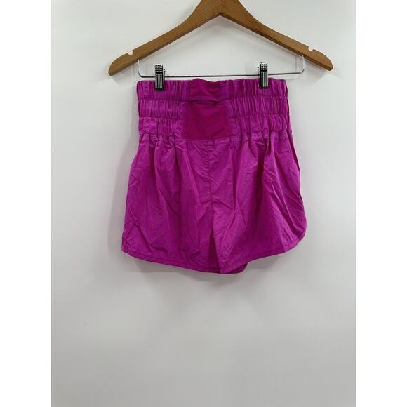FP Movement by Free People Pink Purple The Way Home Hight Waisted Shorts Small - Picture 5 of 9